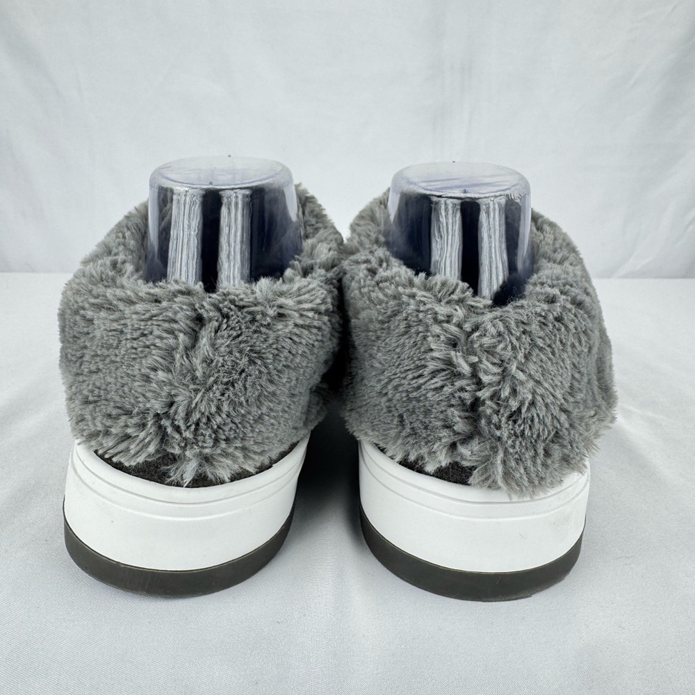 Blondo Siri Waterproof Slip On Sneaker With Faux Fur Lining In Gray — image 4 of 8